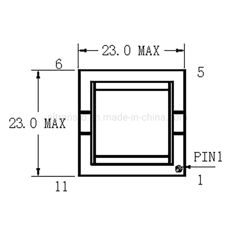 Ferrite core EFD High Frequency flyback transformer