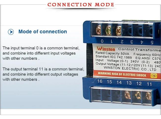 160va Control Transformer for Working / signal Light (JBK5-160)