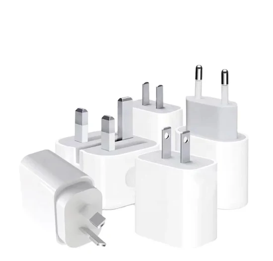 Adaptador de corriente original de 20 W para Apple iPhone 14 PRO Max UK Us UE enchufe de pared USB C Pd cargador