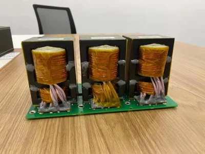 Principal eléctrico Efd Ee Ei Conmutación eléctrica de alta frecuencia Modo Flyback Transformador de corriente con buen precio Núcleo de ferrita Fuente de alimentación de alto voltaje